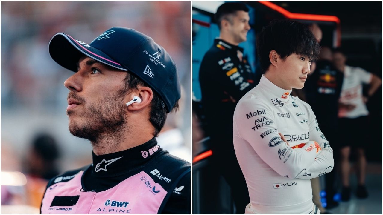 Pierre Gasly blames Yuki Tsunoda for Monaco crash (Images from @pierregasly on Instagram and @yukitsunoda07 on X)