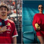 Learning more about Charles Leclerc's girlfriend, Alexandra Saint-Mleux (Images from @charles_leclerc and @alexandrasaintmleux on Instagrm)