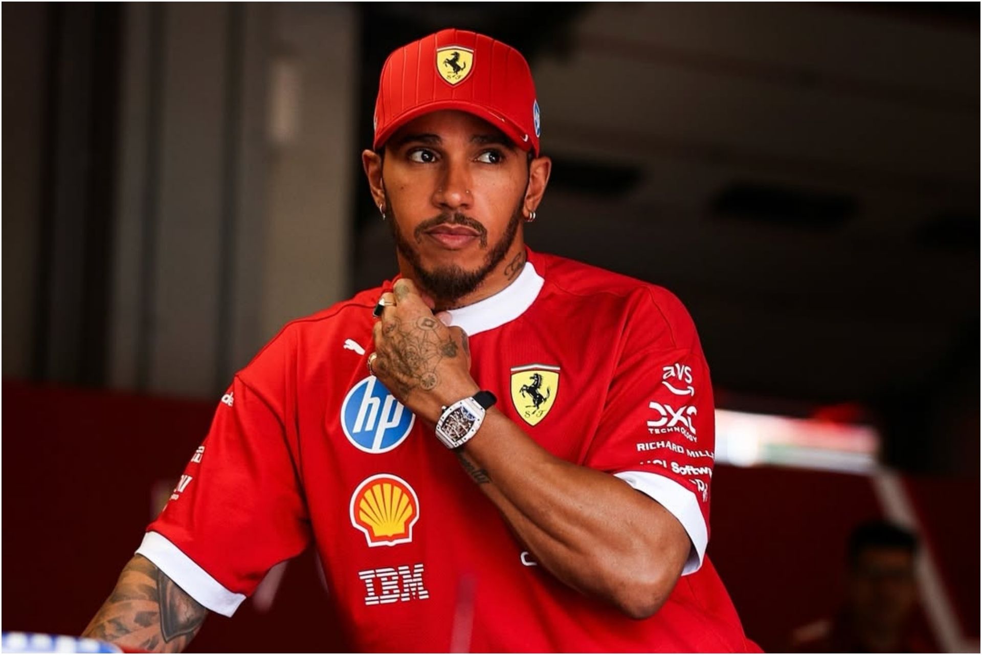 Lewis Hamilton and his frustration during the 2025 F1 Monaco GP
