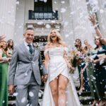 Ruth Buscombe and Nathan Divey