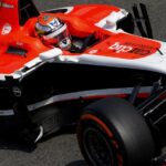 Jules Bianchi F1 car with the No. 17