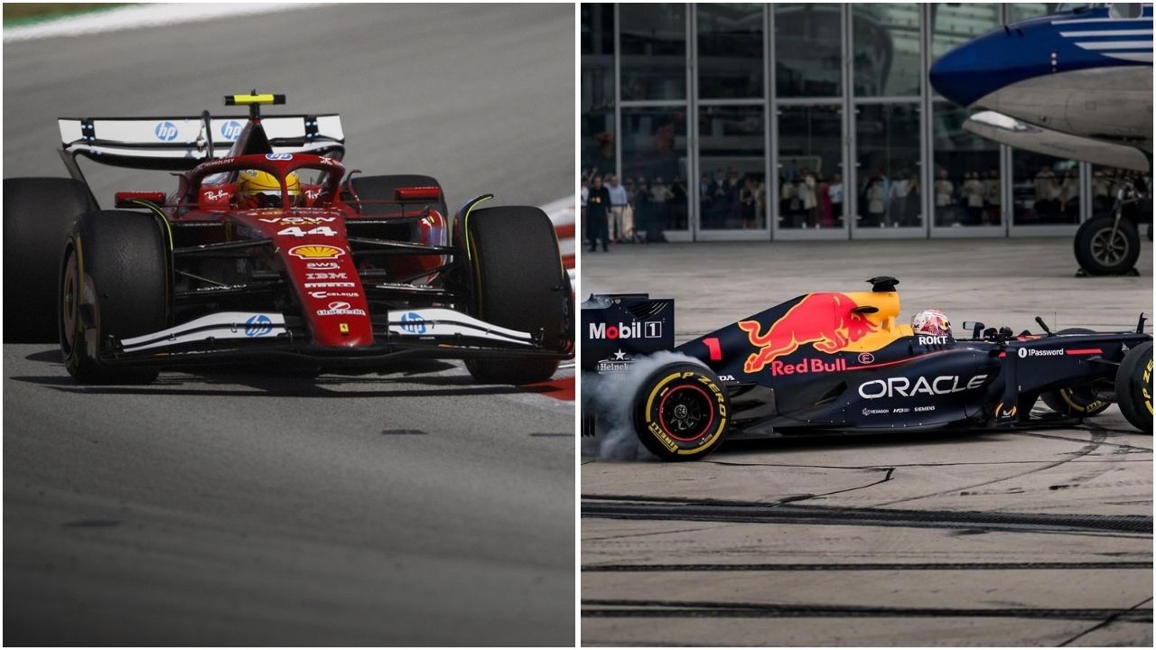 How much do F1 cars cost? (Images from @scuderiaferrari and @redbullracing on Instagram)