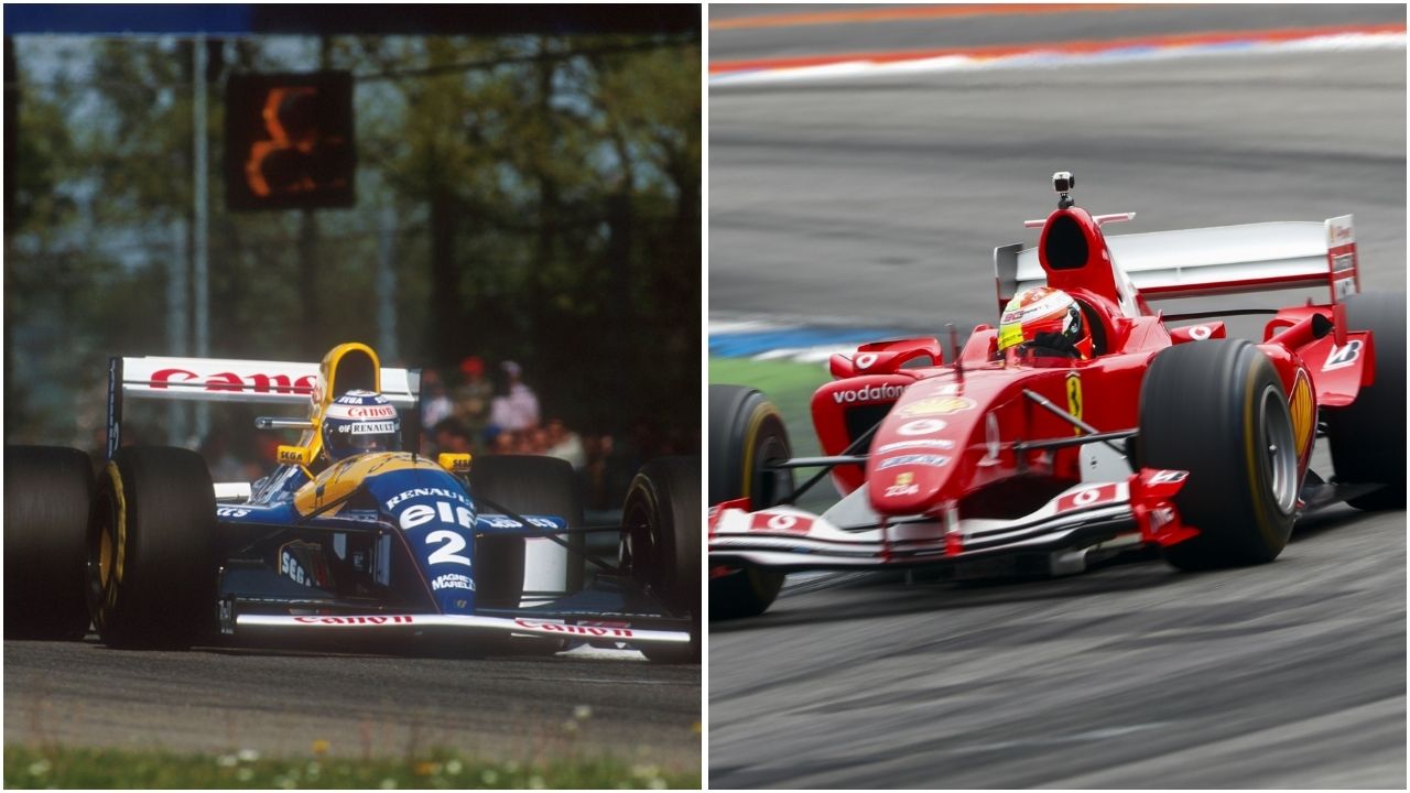 The most iconic F1 "team-brand" partnerships in history (Images from @WilliamsRacing and @F1 on X)