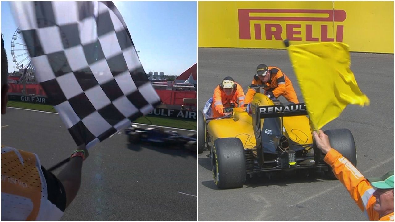 Exploring F1 flags and their meaning (Images from @F1 on X)