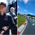Max Verstappen labels one track that is “far too dangerous” for a potential F1 return (Images from @Max33Verstappen and @nuerburgring on X)