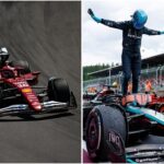 Top 5 winningest F1 teams of all time feat. Ferrari (Images from @ScuderiaFerrari and @MercedesAMGF1 on X)