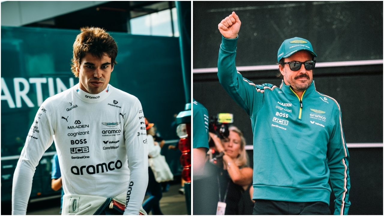 Former F1 driver claims Lance Stroll is performing better than Fernando Alonso (Images from @AstonMartinF1 on X)