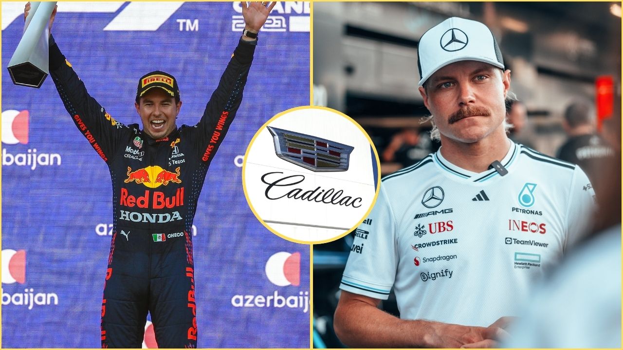Frontrunners for the Cadillac F1 2026 seat (Images from @ValtteriBottas and @F1 on X)