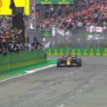 What is a cool down lap in F1? (Images from @F1 on X)