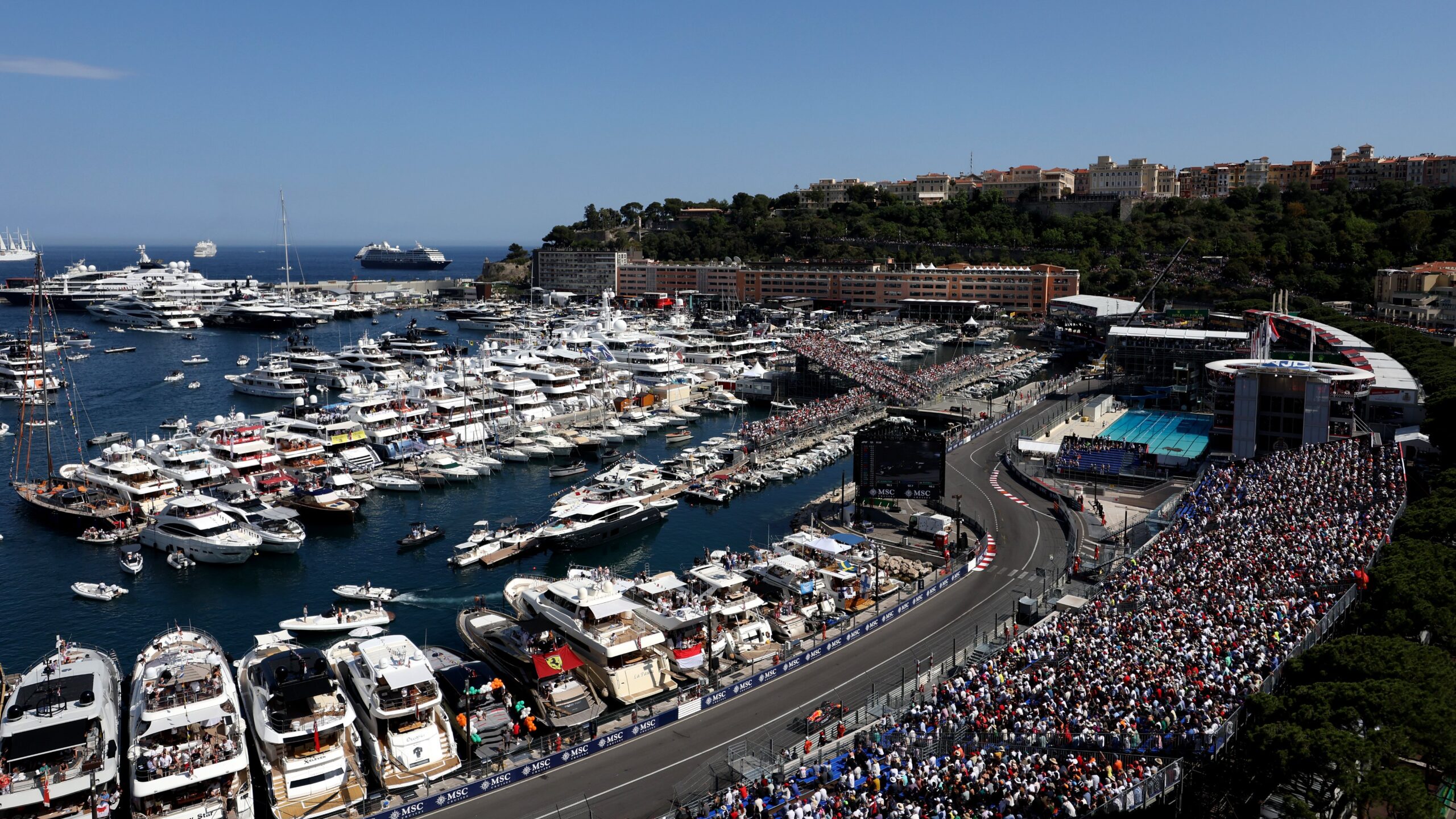 Which is the shortest F1 track? (Images from @F1 on X)