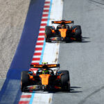 Understanding "dirty air" in F1 (Images from @F1 on X)