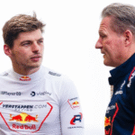 F1 driver Max Verstappen and father Jos Verstappen