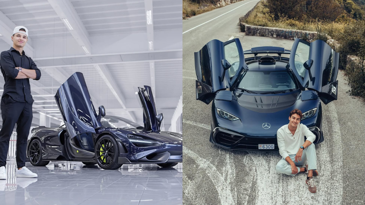 Most expensive road cars owned by F1 drivers.