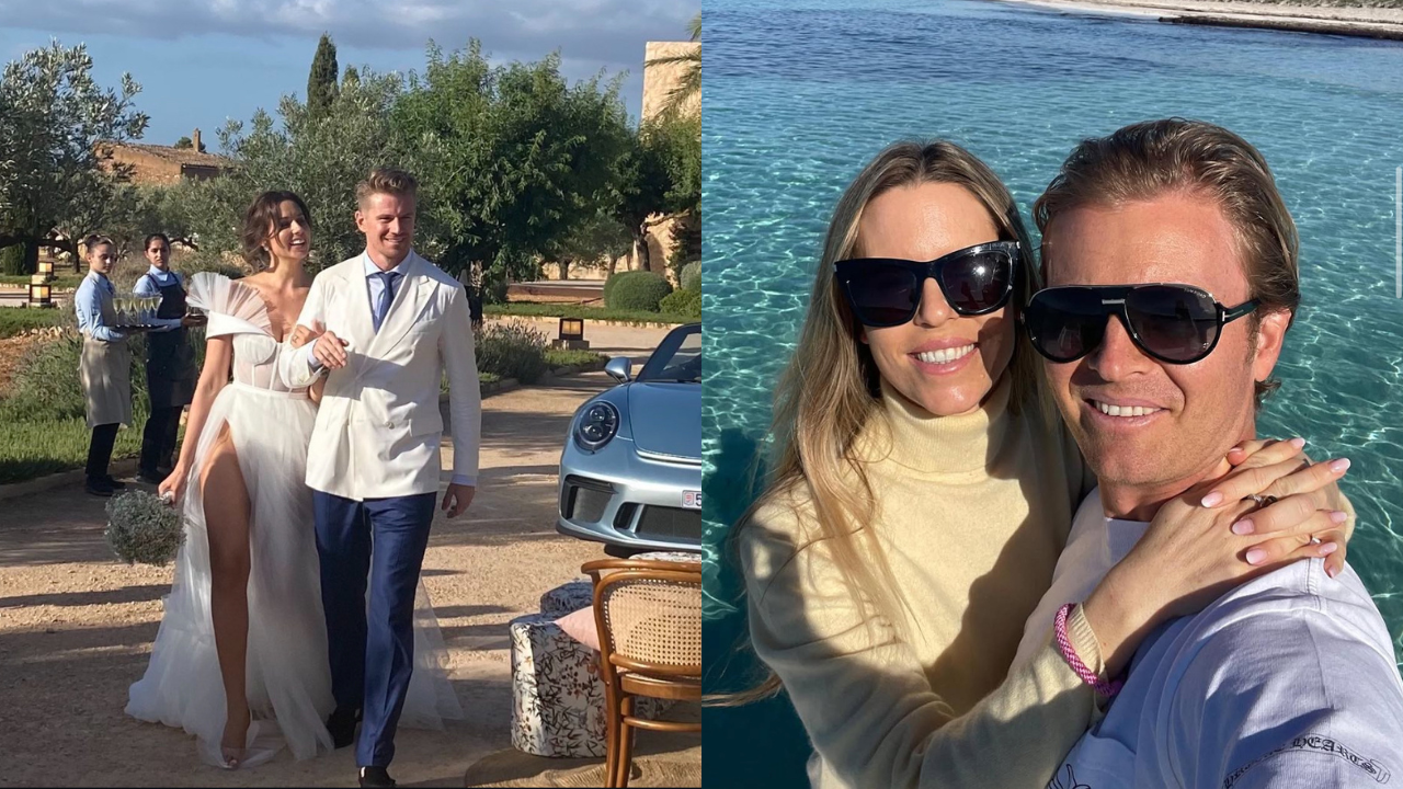 5 F1 drivers who got married in beautiful locations.