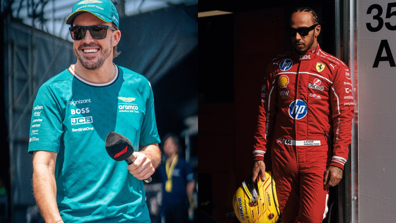 Lewis Hamilton and Fernando Alonso.