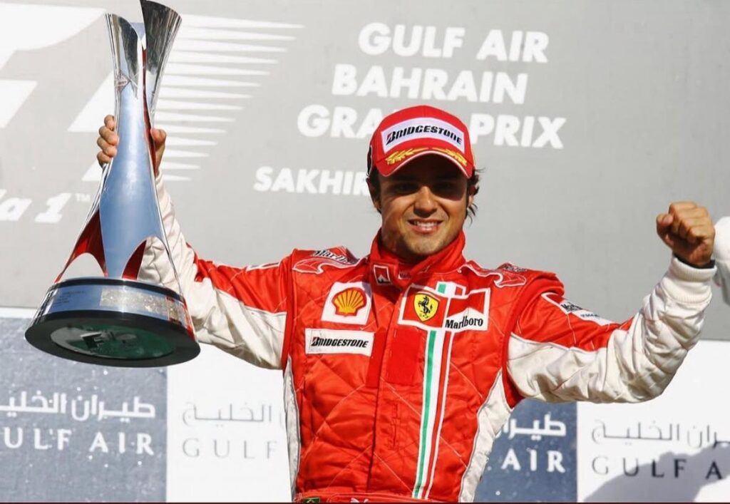 Felipe Massa at the 2007 Bahrain GP. [Image via Instagram/@massafelipe]
