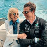 Susie and Toto Wolff in Monaco, May 2024.