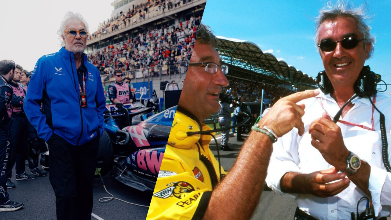 Flavio Briatore now & then -
