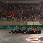 Max Verstappen vs Lewis Hamilton at the 2021 Abu Dhabi F1 Grand Prix