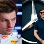 Max Verstappen to Mercedes bombshell dropped by famous F1 media outlet (Images from @Max33Verstappen and @MercedesAMGF1 on X)