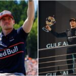 George Russell not "going anywhere" amidst Max Verstappen's Mercedes reports (Images from @Max33Verstappen and @GeorgeRussell63 on X)