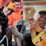 Damon Hill warns Lando Norris about losing to Oscar Piastri.